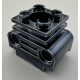 2850b_TITAN Chrome TITAN Technic Engine Cylinder    Part: 2850b  Custom chromed by Bubul