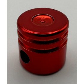   2851 | Chrome Red Technic Engine Piston Round | Custom Chromed by Bubul