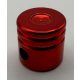 2851 | Chrome Red Technic Engine Piston Round | Custom Chromed by Bubul