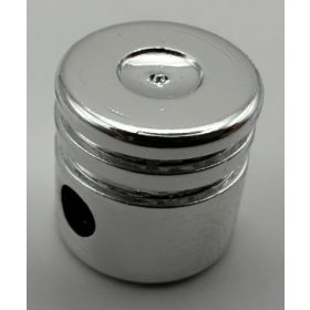   2851 | Chrome Silver Technic Engine Piston Round | Custom Chromed by Bubul