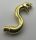 28588 Chrome GOLD Snake Head with Open Mouth, Fangs and Curved Neck with Bar  28588  Custom Chromed by BUBUL