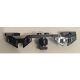2871 Chrome Black Train Motor 9V Decorative Side with OPEN hub points (for RC Train motor)  part: 2871 2871b Custom Chromed by BUBUL