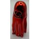 2888 | Chrome Red Minifig, Headgear Head Cover, Ghost Shroud with Smile | Custom Chromed by Bubul
