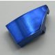 29119 Chrome BLUE Wedge 2 x 1 with Stud Notch Right Custom Chromed by BUBUL