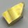 29119 Chrome Gold Wedge 2 x 1 with Stud Notch Right Custom Chromed by BUBUL