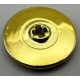 2958,  2723, 52901 | Chrome Gold Technic, Disk 3 x 3 | Custom Chromed by BUBUL