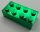 3001 | Chrome Green Brick 2 x 4 | Custom Chromed by Bubul