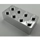 Chrome Lego brick up close  3001 - Chrome Silver Lego Brick 2 x 4 - Custom Chromed by Bubul