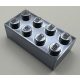 Chrome brick up close 3001 - Chrome TITAN Brick 2 x 4 - Custom Chromed by Bubul