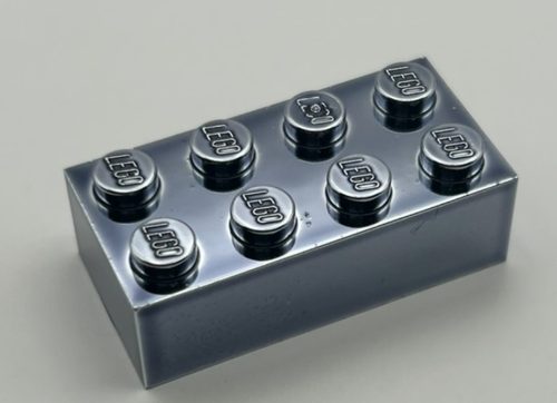 3001 | Chrome TITAN Brick 2 x 4 | Custom Chromed by Bubul