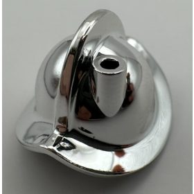   30048 Chrome Silver Minifig, Headgear Helmet Conquistador  or 10836    Custom chromed by Bubul