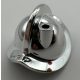 30048 Chrome Silver Minifig, Headgear Helmet Conquistador  or 10836    Custom chromed by Bubul