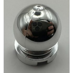   30106 Chrome Silver Minifig, Utensil Crystal Ball Globe 2 x 2 x 2   30106  Custom Chromed by BUBUL