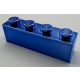3010 | Chrome Blue Brick 1 x 4 | Custom Chromed by BUBUL