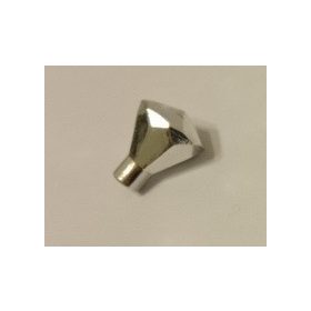   30153_Chrome Silver Rock 1 x 1 Jewel 24 Facet   Part:30153  Custom chromed by Bubul