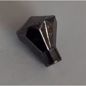   30153 Chrome TITAN Black Rock 1 x 1 Jewel 24 Facet Custom Chromed by BUBUL