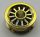 30155 Chrome Gold Wheel Spoked 2 x 2 with Pin Hole  Custom chromed by Bubul