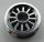 30155 Chrome Silver Wheel Spoked 2 x 2 with Pin Hole  Part: 30155  Custom chromed by Bubul