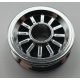 30155 Chrome Silver Wheel Spoked 2 x 2 with Pin Hole  Part: 30155  Custom chromed by Bubul