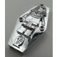 30164 Chrome Silver Container, Coffin Lid with Mummy Relief Plain (Sarcophagus)  Custom Chromed by Bubul