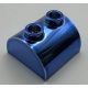 30165 Chrome BLUE Brick, Modified 2 x 2 Curved Top with 2 Top Studs Custom Chromed by BUBUL