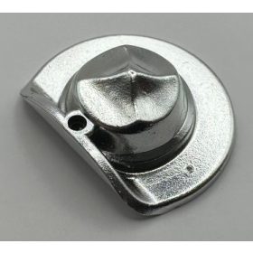   30167 Chrome Silver Minifig, Headgear Hat, Wide Brim Flat  Custom chromed by Bubul