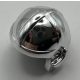 30171 Chrome Silver Minifig, Headgear Cap, Aviator   Custom Chromed by Bubul