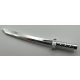 30173 Chrome Silver Minifigure, Weapon Sword, Shamshir/Katana 88420 21459  Custom Chromed by BUBUL