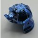 30175 Chrome Blue Minifigure, Headgear Helmet Ninja (Samurai) Custom chromed by Bubul