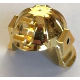  30175 Chrome GOLD Minifigure, Headgear Helmet Ninja (Samurai) Custom chromed by Bubul