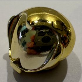   30214 Chrome Gold Minifigure, Headgear Helmet Round Bubble Custom chromed by Bubul