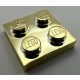 3022 Chrome Gold Plate 2 x 2  part: 3022 or 94148 Custom chromed by Bubul