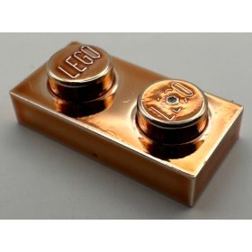 3023 | Chrome Copper Plate 1 x 2 | Custom Chromed by Bubul