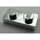 3023 | Chrome Silver Plate 1 x 2 | Custom Chromed by Bubul