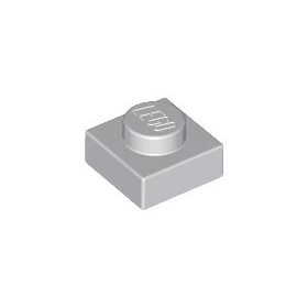 3024 | NEW LEGO Plate 1 x 1 Light Bluish Gray