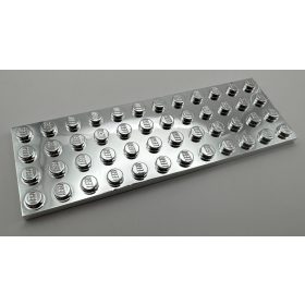 3029 | Chrome Silver Plate 4 x 12 | Custom Chromed by BUBUL