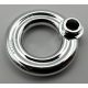 30340 Chrome Silver Minifigure, Utensil Flotation Ring (Life Preserver) Custom Chromed by BUBUL