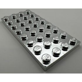 3035 Chrome Silver Plate 4 x 8 Custom Chromed by BUBUL