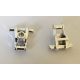 30375 Chrome Silver Torso Mechanical, Battle Droid 30375 Custom Chromed by BUBUL