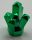 30385 Chrome Green Rock 1 x 1 Crystal 5 Point Part: 52 or 30385  Custom Chromed by Bubul