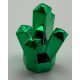 30385 Chrome Green Rock 1 x 1 Crystal 5 Point Part: 52 or 30385  Custom Chromed by Bubul