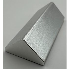   3041 Chrome Silver Slope 45 2 x 4 Double Custom chromed by Bubul