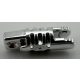 Chrome Silver Hinge Cylinder 1 x 3 Locking with 1 Finger and 2 Fingers on Ends, without Hole  30554 Custom Chromed by BUBUL