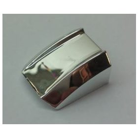   Chrome Silver Slope, Curved 2 x 2 Lip, No Studs  Part: 30602 Custom chromed by BUBUL