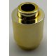 3062, 3062b | Chrome GOLD Brick, Round 1 x 1 Open Stud | Custom Chromed by Bubul