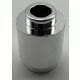 3062, 3062b | Chrome Silver Brick, Round 1 x 1 Open Stud | Custom Chromed by Bubul