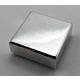 3070b_Chrome Silver Tile 1 x 1 with Groove  3070 3070b  Custom Chromed by Bubul