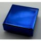 3070b_Chrome Blue Tile 1 x 1 with Groove  3070 3070b  Custom Chromed by Bubul