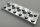 32001 | Chrome Silver Technic, Plate 2 x 6 with 5 Holes | Custom Chromed by Bubul