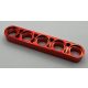 32017 | Chrome RED Technic, Liftarm 1 x 5 Thin | Custom Chromed by BUBUL